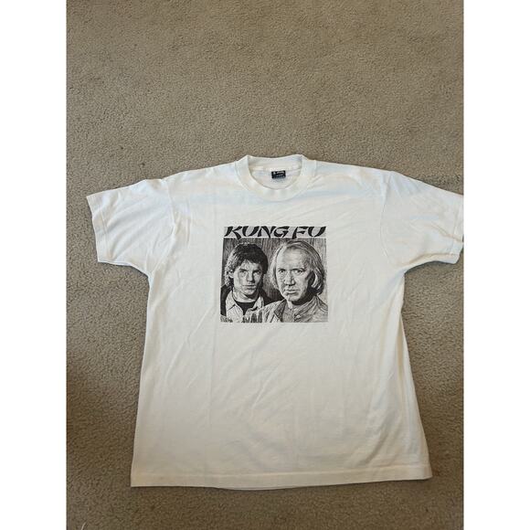 Vtg David Carradine Kung Fu The Legend Continues XL Fruit Of The Loom Best Rare! - Picture 1 of 10